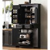 71-Inch Tall Freestanding Pantry Cabinet, Cabinet with Shelves and Drawers for Kitchen Storage, Cabinet with MDF Frame-Coolbibila - 2 of 4