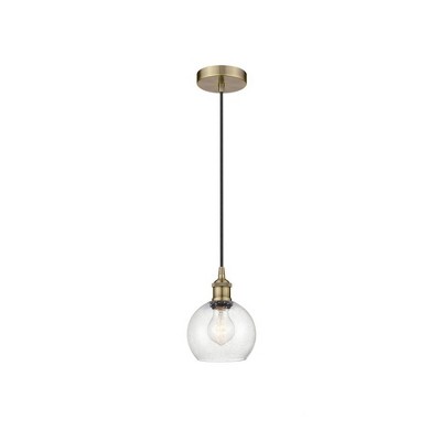 Athens - 1 Light Mini Pendant In Industrial Style-8.88 Inches Tall and 6 Inches Wide