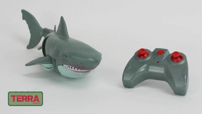 TERRA by Battat Remote Control Shark, 2 of 13, play video