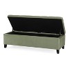 NicBex Modern 50" Storage Bench Velvet Accent Stool with Button Tufted for Entryway and Living Room - 3 of 4