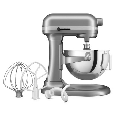 KitchenAid Tilt-Head 6-Wire Whip, Silver