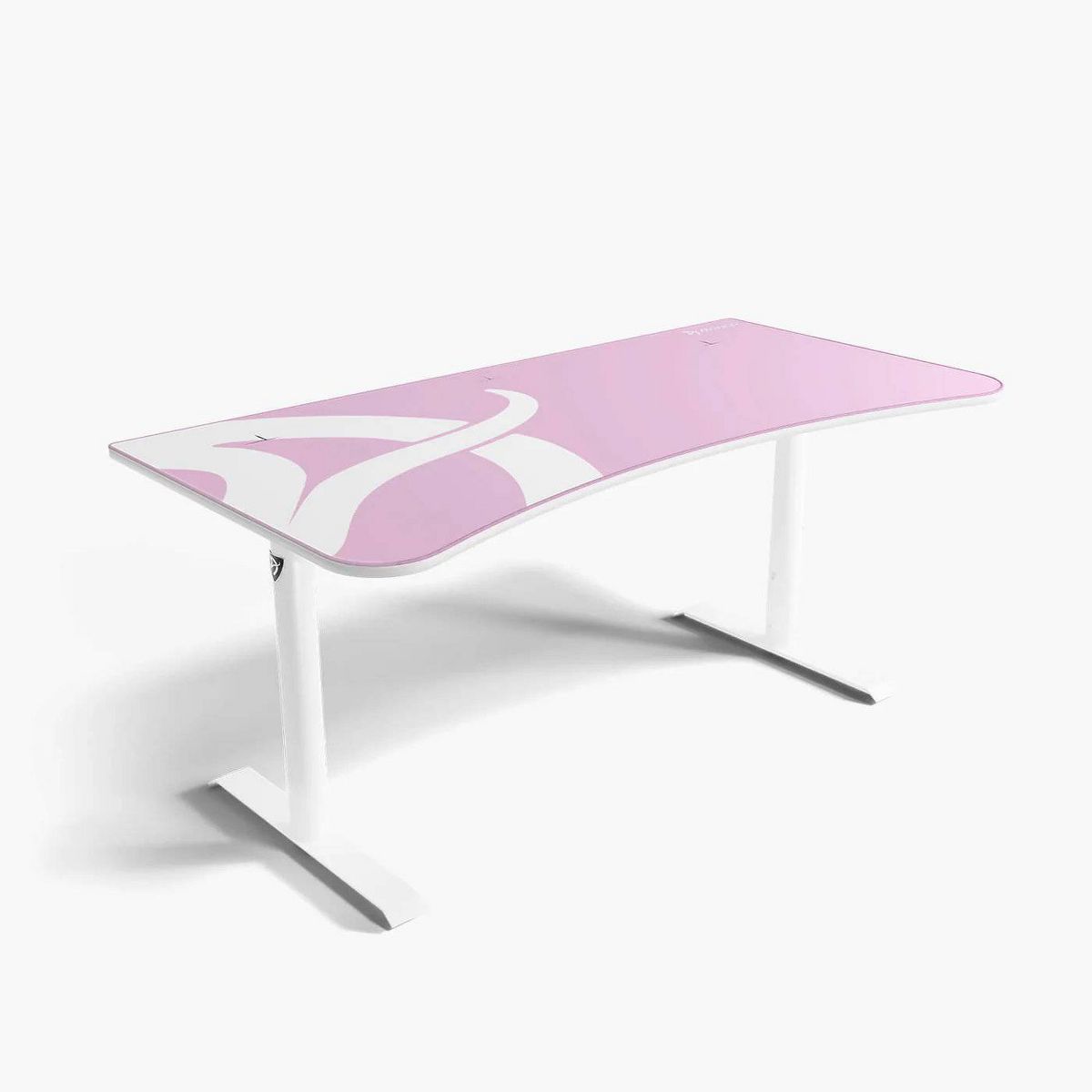 Arozzi Arena Ultrawide Curved Gaming and Office Desk and Washable Mouse Pad and 3 Custom Monitor Mount Cut Outs with Cable Management - thumbnail 3