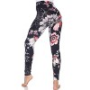Women's One Size Fits Most Printed Leggings - One Size Fits Most - White Mark - 3 of 3
