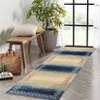 Washable Modern Bordered Rug Non Slip Low Pile Rug Soft Contemporary Throw Floor Cover Foldable Indoor Carpet for Living Room Bedroom Playroom - 2 of 4