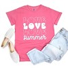 Simply Sage Market Women's Love Summer Stacked Short Sleeve Garment Dyed Tee - 3 of 3
