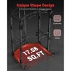 COZONY Power Cage, 2000 Lbs Capacity with Adjustable Cable Crossover & Training Attachments, Heavy-Duty Steel Frame for Stability & Strength Training - 3 of 4