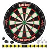 Viper AIM 360 Dartboard, Metropolitan Cabinet, Laser Throw Line, Dartboard Lights, and Darts with Spare Flights - 2 of 4