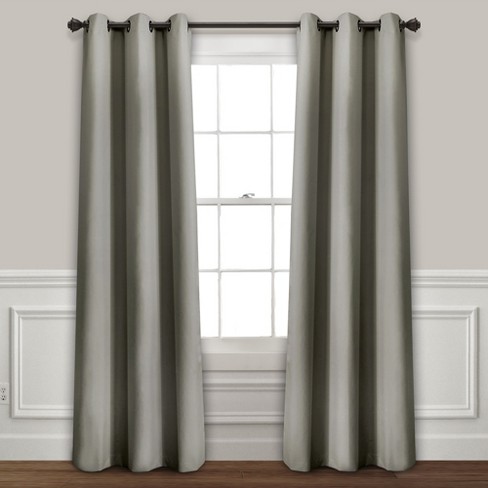 2 Panels Blackout Window Curtains Thermal Insulated Drapes for Bedroom 45"x38 in 