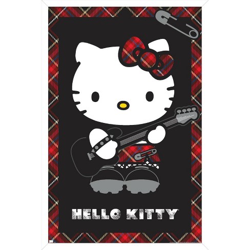 Skating' Poster, picture, metal print, paint by Hello Kitty