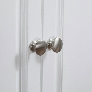 Resenkos Rolling Kitchen Island Cart with Drop Leaf, Kitchen Cart on Wheels with Wood Top, 2 Drawers and 2 Storage Cabinets, Island Table, - 1 of 4