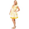 LA LEELA Women's Summer Vacation Beachwear Mini Swimsuit Holiday Swimwear Cover Ups Mini Swing Loose Beach Dresses for Women - 3 of 3