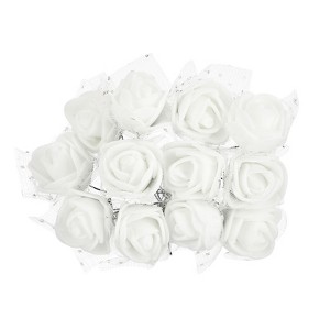 Unique Bargains Durable Flowers Bulk Stem Foam with Gauze for Wedding Bouque Boutonnieres 144 Pcs - 1 of 4