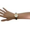 Olivia Pratt Cat with Glasses Face Bangle Women Watch - 3 of 3