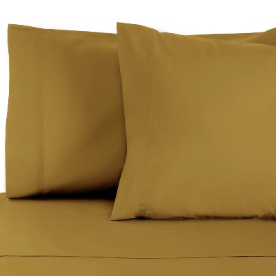 300 Thread Count Rayon From Bamboo Solid Set of 2 Pillowcase Set by Blue Nile Mills