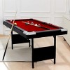 7 Ft Billiards Table,Portable Foldable Pool Table,Pool Tables for Full Size,Includes Full Set of Billiard Balls,Cues,Chalk&Brush for Family Game RooM - 2 of 4