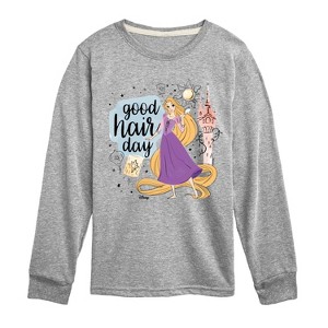 Boys' - Disney - Good Hair Day Long Sleeve Graphic T-Shirt - 1 of 4