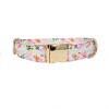Pink Papyrus Isabella Dog Collar - 2 of 3