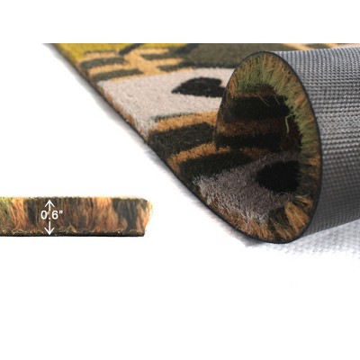 Home Birdhouse Coir Outdoor Doormat, 18" x 30"