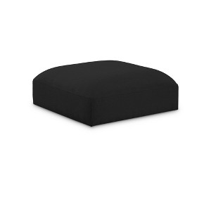 Meridian Furniture,Ease Polyester Fabric Ottoman - 1 of 4