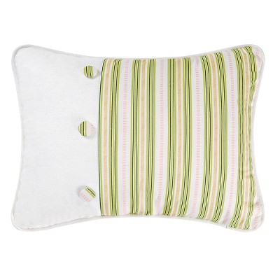 C&F Home Colonial Williamsburg 12" x 16" Stripes Pieced Pillow