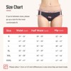 CARER 3-Pack Period Underwear Women Leak Proof Menstrual Absorbency Panties Period Hipster Briefs Reusable (Pink, Gray, Black) - 4 of 4