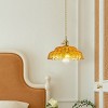 Dewdrop 9.84'' Adjustable Rod Vintage Pendant Light 1 Light Warm Ambient Glow Focused Downlight ETL Hallway - 4 of 4