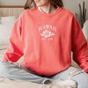 Simply Sage Market Embroidered Hawaii Flower Garment Dyed Sweatshirt - 2 of 4