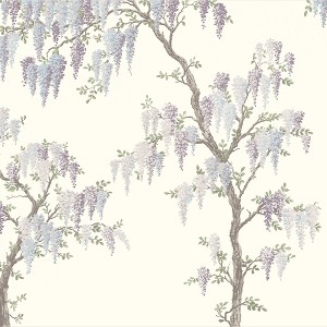 Laura Ashley Wisteria Garden Mural - 1 of 4