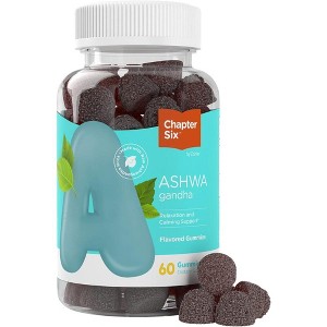 Zahler Ashwagandha Gummies for Women & Men, Natural Mood Support Supplements for Relaxation & Stress Support - 60 Delicious Gummies - 1 of 4