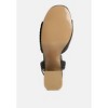 Nicholas Pleated Strap Block Heel Sandals - 4 of 4