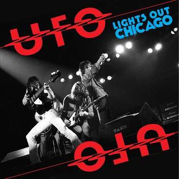 UFO - LIGHTS OUT IN CHICAGO - RED/BLACK SPLATTER (Vinyl)
