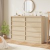 Drawer Dresser for Bedroom, Tall Chest of Drawers with Large Storage for Nursery and Entryway - 4 of 4