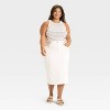 Women's Ribbed Tank Top - Universal Thread™ - 3 of 3