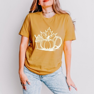 Simply Sage Market Fall Collage Short Sleeve Tee