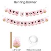 Big Dot of Happiness Little Princess Crown - Pink and Gold Princess Baby Shower or Birthday Party Supplies - Banner Decoration Kit - Fundle Bundle - 3 of 4