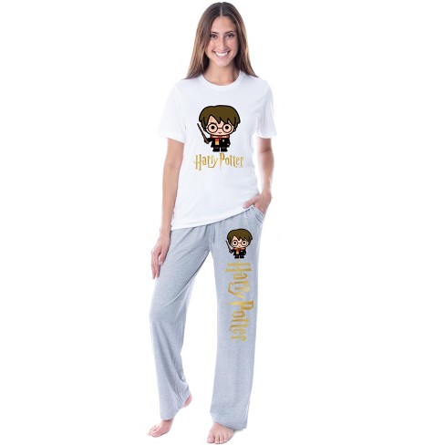 Intimo Harry Potter Womens Wizarding World Chibi Character Sleep Pajama Set large Multicoloured Target