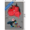 Trends International Marvel's Moon Girl & Devil Dinosaur - Wall Art Framed Wall Poster Prints - 3 of 4