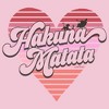 Girl's Lion King Hakuna Matata Stripe Heart T-Shirt - 2 of 4
