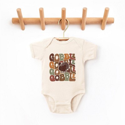 The Juniper Shop Gobble Turkey Baby Bodysuit