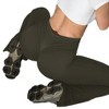 DOMETOUR Bootcut Flare Leggings for Women Tummy Control High Waist Scrunch Butt Leggings Wide Leg Yoga Pants - 2 of 4