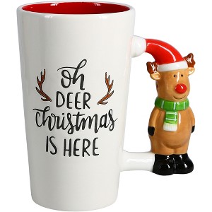 Pavilion Gift Company - Oh Deer - 17.5 oz Latte Cup - Drinkware - 1 of 4