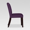 Skyline Furniture Velvet Parsons Dining Chair - 3 of 4