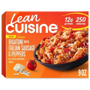 Lean Cuisine Frozen Italian Sausage Pepper Rigatoni - 9oz - 1 of 4