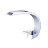 Single Hole Modern Bathroom Sink Faucet, Single Handle Vanity Basin Mixer Tap - image 2 of 4