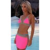Moda Minx 'Hot Pink' Bohemian Bay Ariella Micro Skirt - 3 of 3