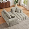 108.3" Chenille Tufted L-Shaped Modular Sectional Sofa with Right Arm Chaise Lounge, No Assembly Required - 4 of 4