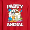 Men's - Garfield - Party Animal Long Sleeve Graphic T-Shirt - 2 of 3