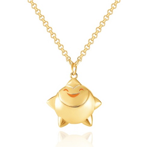 Disney Wish Fashion Cosmic Star Pendant - 16+3'' Chain : Target