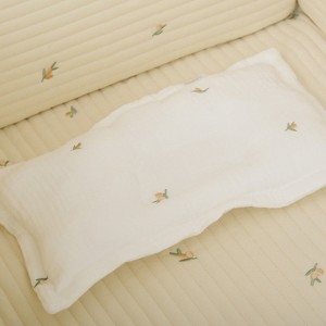MyKids-USA Children Molded Pillow, Breathable And Soft Gauze Cotton With Embroidery All-Season Universal Baby Pillow - 1 of 4