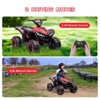 12V Kids Ride On 4 Wheeler, Battery Powered Quad, Bluetooth Music, LED Lights, High/Low Speeds - 2 of 4